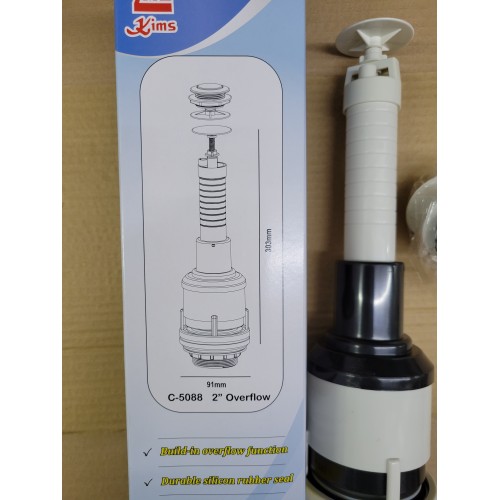 KS Single Flush Valve C-5088, C-5088 2'', C-5090 1-1/2''